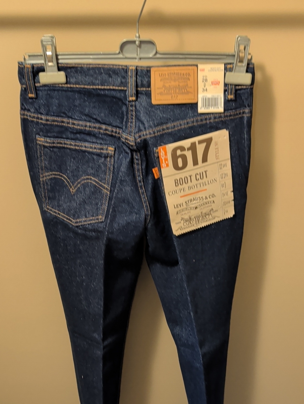 Levi's 617 Bootcut Men's Jeans in Dark Indigo